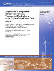 Application of Single Wall Carbon Nanotubes as Transparent Electrodes in Cu(In,Ga)Se2-Based Solar Cells.pdf