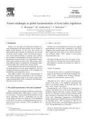 Motarjemi et al 2001 - Future challenges in global harmonization of food safety legislation.pdf